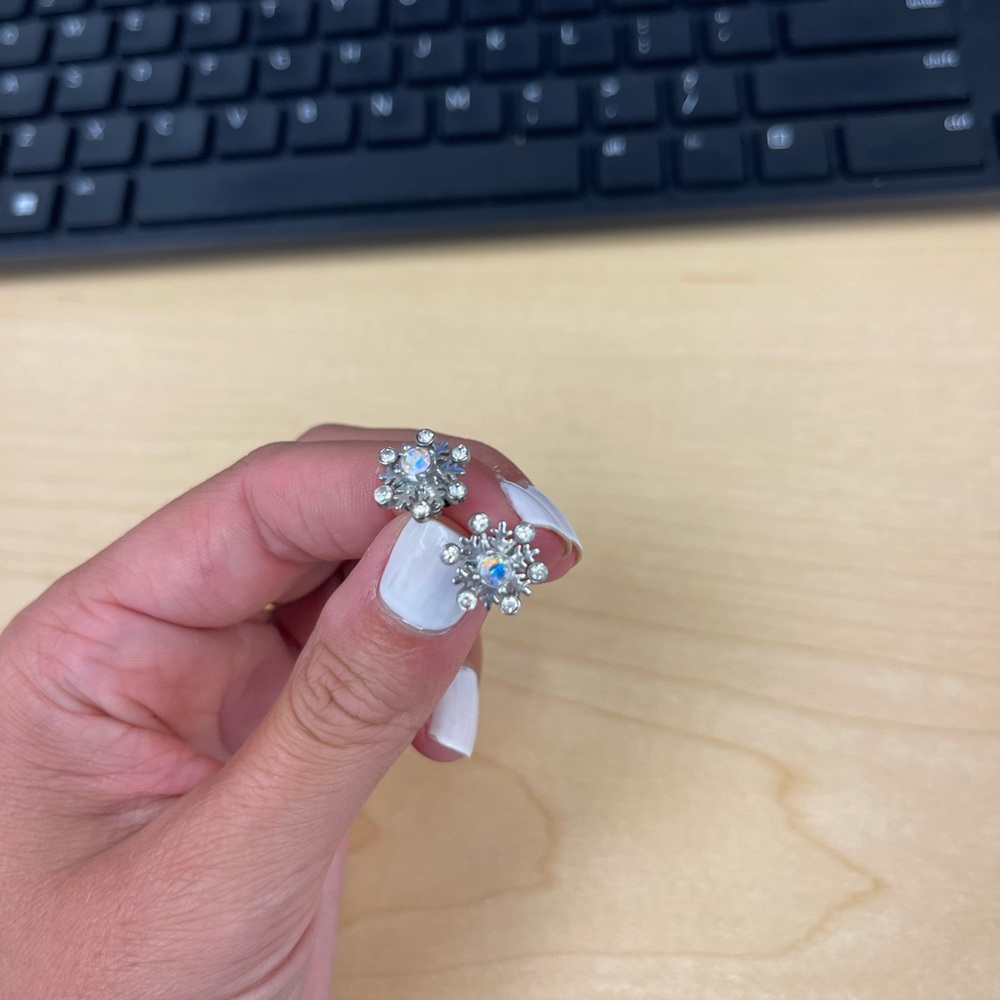 Juicy Couture Snowflake Earrings